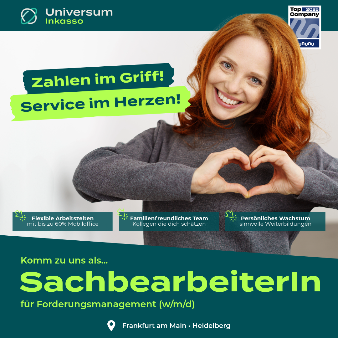 Ads UniversumInkasso SachbearbeiterIn 2-1